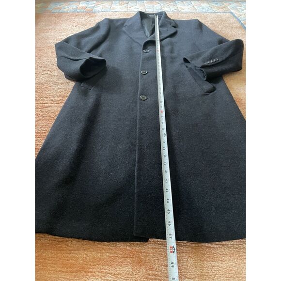 Weatherproof Cashmere Blend Coat Men’s 40R Dark Gray Made in Mexico - Picture 2 of 13